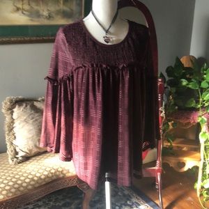 SOLD TIME TRU blouse size M(8-10)